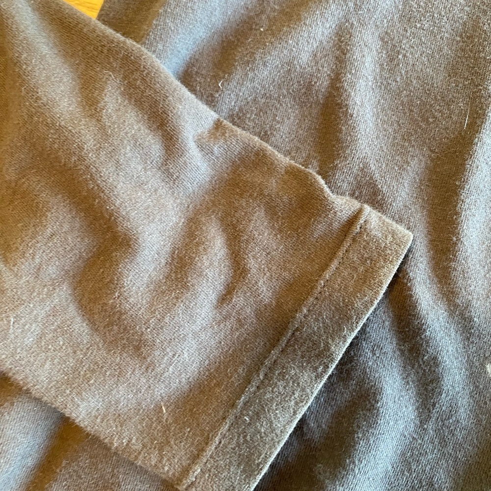 Old Navy Brown ‎ Fitted Long Sleeve T-Shirt women’s small Preloved - Picture 3 of 9